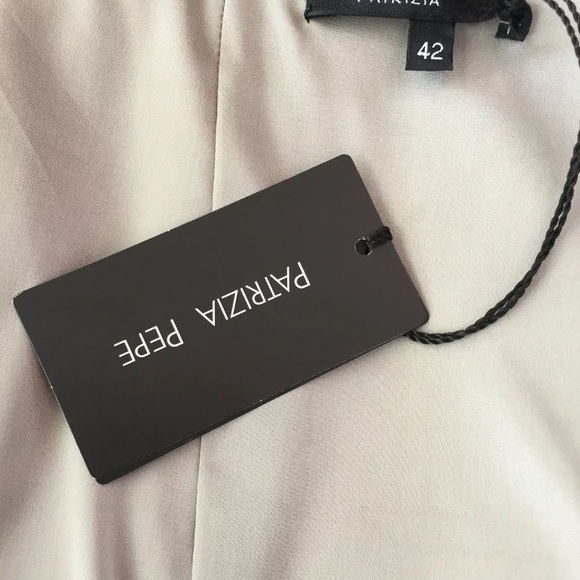 Patrizia Pepe Gray Front Split Pencil Skirt Sz42 - Picture 4 of 7